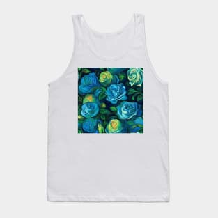 Van Gogh Roses Pattern 5 Tank Top